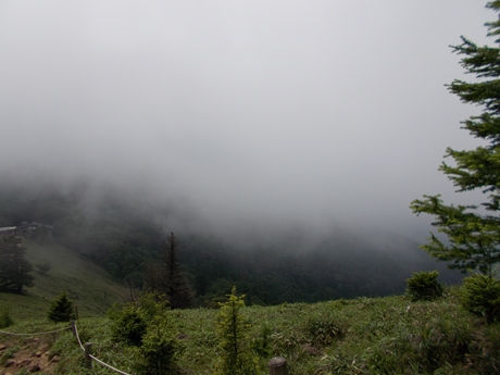 大菩薩峠霧の山